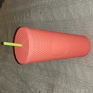 Starbucks cup  with straw